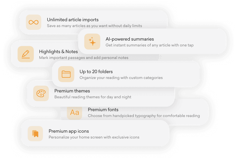 Premium features